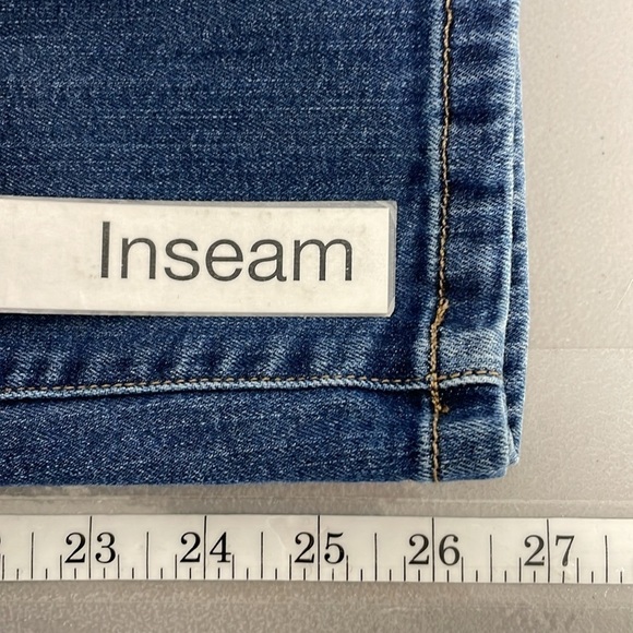 Level 99 Jeans Women's 29 Blue Faded Denim Skinny Ankle - Picture 10 of 11